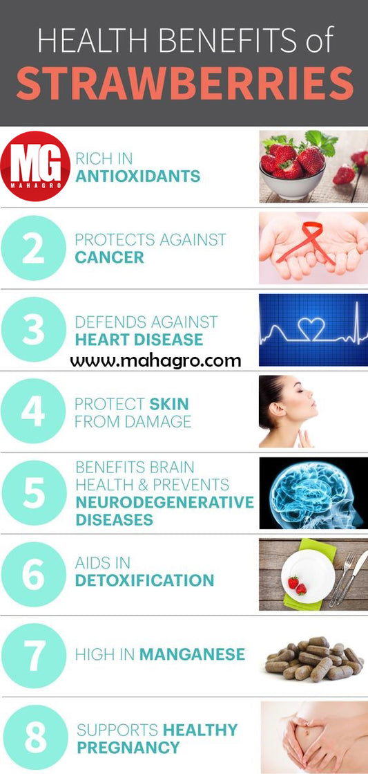 8 health benefit of strawberries