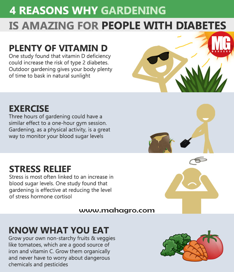 4 Reasons Why Gardening is Amazing for People with Diabetes